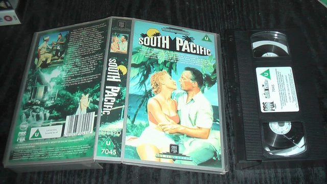 SOUTH PACIFIC VHS Video CBS/FOX All Time Greats Classic Musical Drama ...