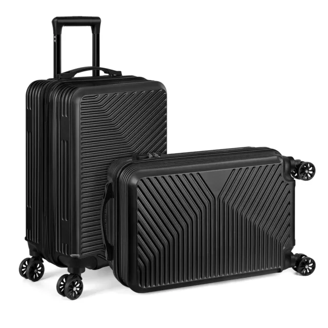 Carry On Luggage Bag Suitcase Travel Rolling Luggage Hardside Spinner Wheels 20"