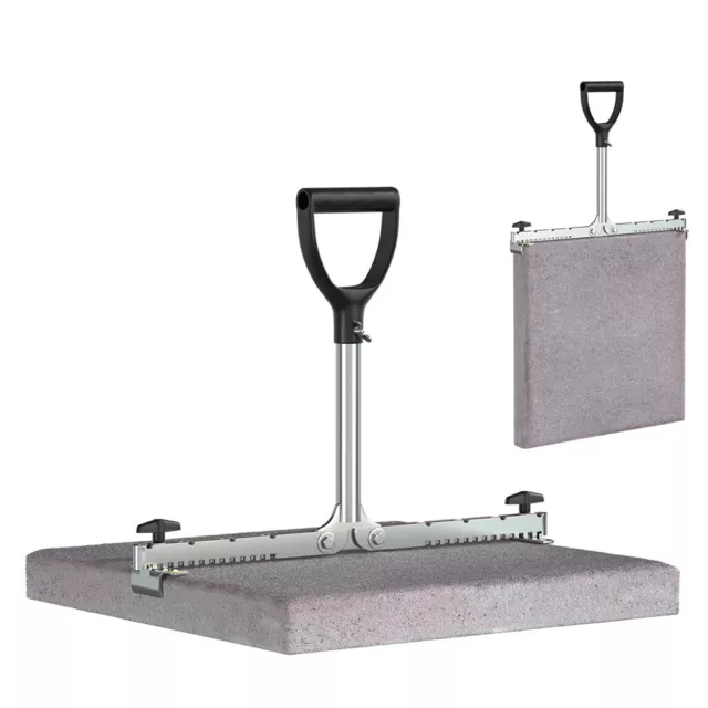 LANGFIT Paving Slab Lifter 30-50cm Professional with Extra-Long Handle max. 60kg