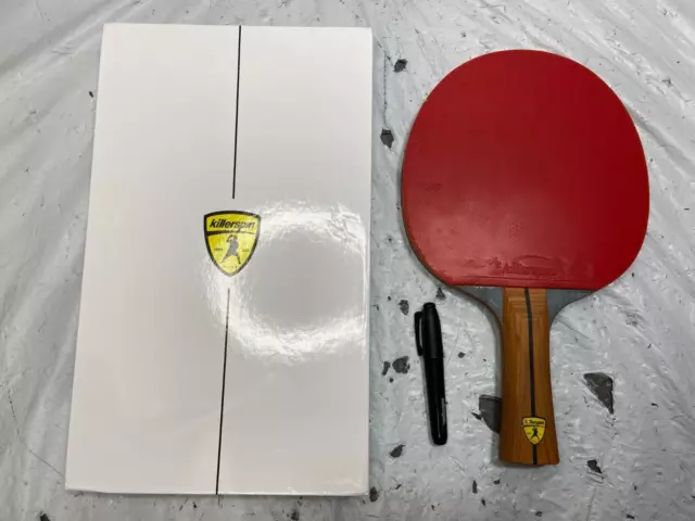 Killerspin Jet800 SPEED N2 Ping Pong Paddle with Storage Case Red/Black