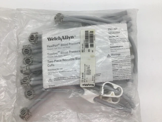 Welch Allyn 2-SCC / 901000 BP Port Fitting, 2TB, SC & Clamp NEW