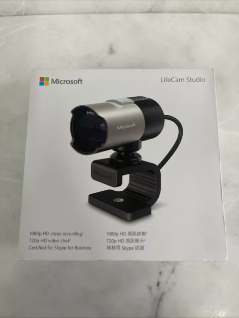 Microsoft LifeCam Studio HD Webcam - Black (Q2F-00017)