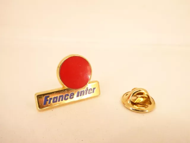 Pin's Pins Pin Badge -FRANCE INTER - RADIO - MUSIQUE - INFORMATION