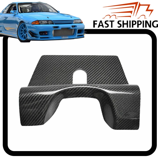 For 1989-1994 Nissan R32 GTR BNR32  Carbon Rear Bumper Exhaust Heat Shield Cover