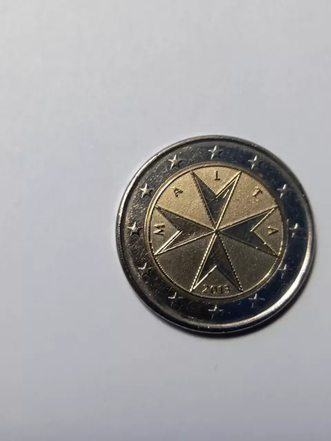 2 euros Malte 2013