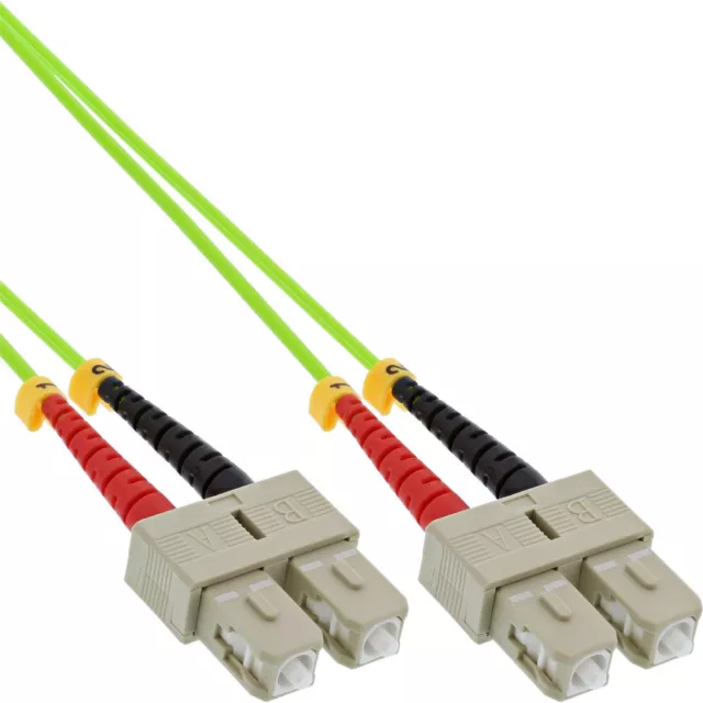 5x InLine LWL Duplex Kabel, SC/SC, 50/125µm, OM5, 7,5m