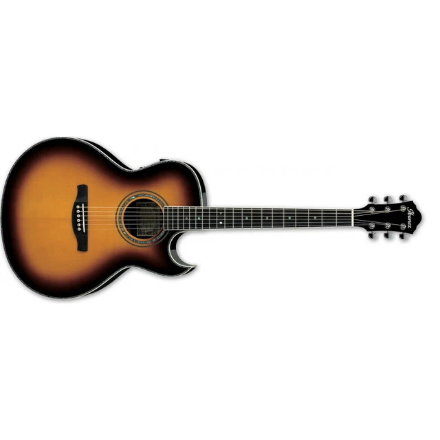 Ibanez Joe Satriani JSA20-VB - Vintage Burst - Guitare électro acoustique (+ ét