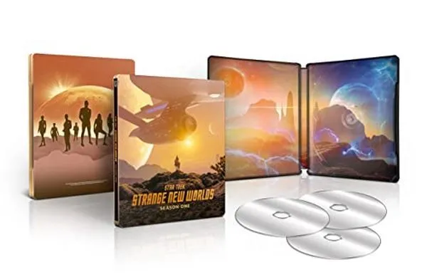 Blu-ray - Star Trek : Strange New Worlds-Saison 1 [4K Ultra HD-Edition SteelBook