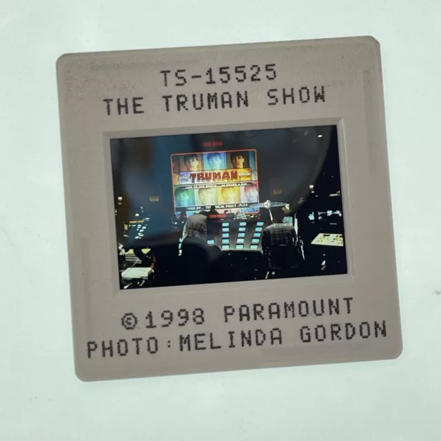 The Truman Show Jim Carrey Hollywood Film Control Room  S5012 SD02 35mm Slide