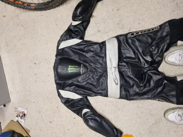 alpinestars 1 piece leather suit