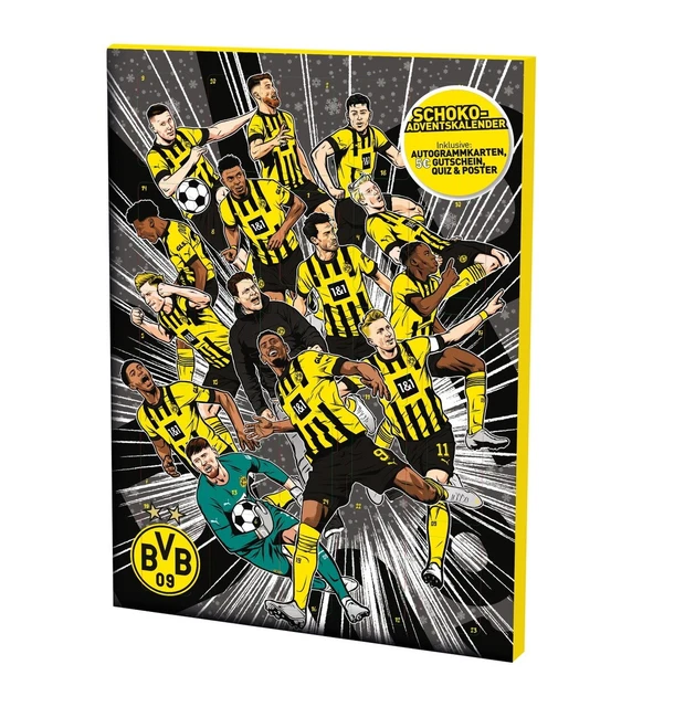 BORUSSIA DORTMUND COMIC Kalender Adventskalender inkl. Autogramm & Gutschein EUR 19,95 - PicClick DE