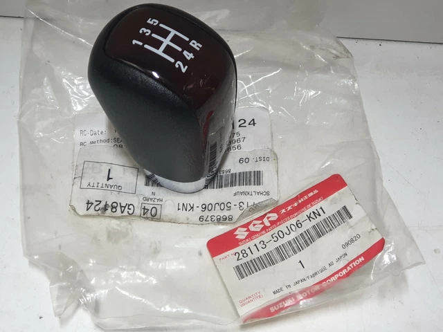 Pomello Cambio Per Suzuki SX4 S-CROSS 2007-2013 - Pelle PU, Design Elegante, Facile Installazione - Foto 8