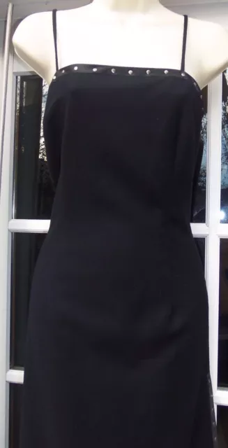 Hugo Boss wool black dress