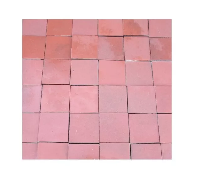 Reclaimed Terracotta Ruabon Quarry Floor Tiles - Quarries Flooring - Red