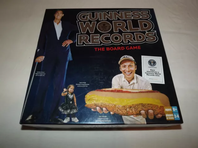 2013 Guinness World Records The Board Game By Paul Lamond Games
