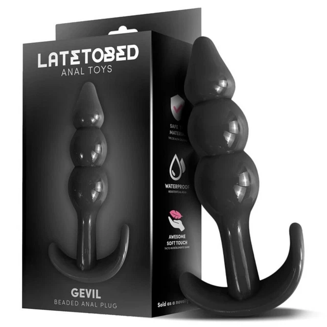 LATETOBED - Tapón anal tipo ancla para hombres y mujeres | Juguete sexual...