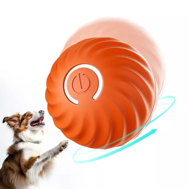 USB Electronic Smart Dog Toy Ball  Interactive Pet Automatic Moving Ball Gift