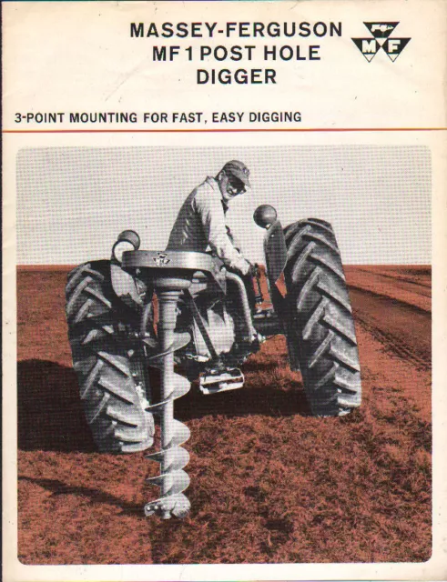 Ferguson post hole borer discount