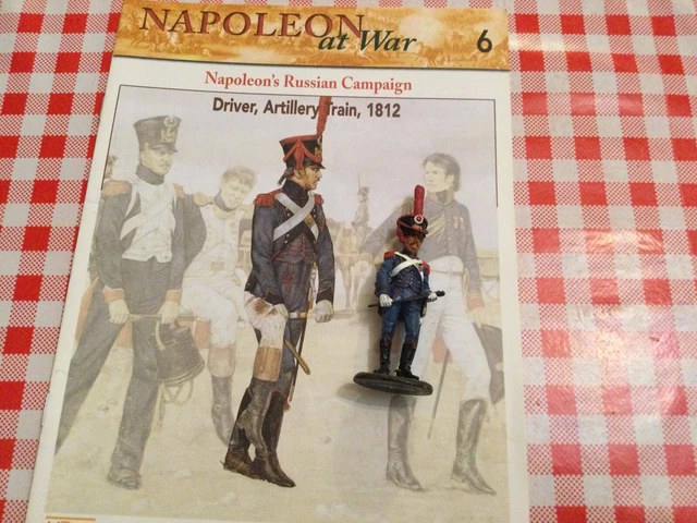 Del Prado Napoleon at War Driver French Artillery Train 1812