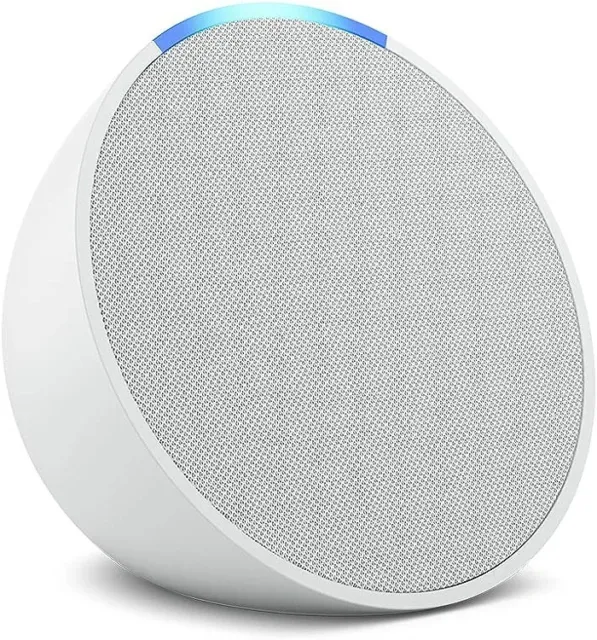 Amazon Alexa Echo Pop Smart Speaker - Glacier White