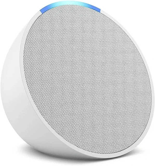 Amazon Alexa Echo Pop Smart Speaker - Glacier White