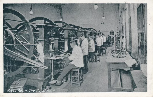 PC64661 Press Room. The Royal Mint