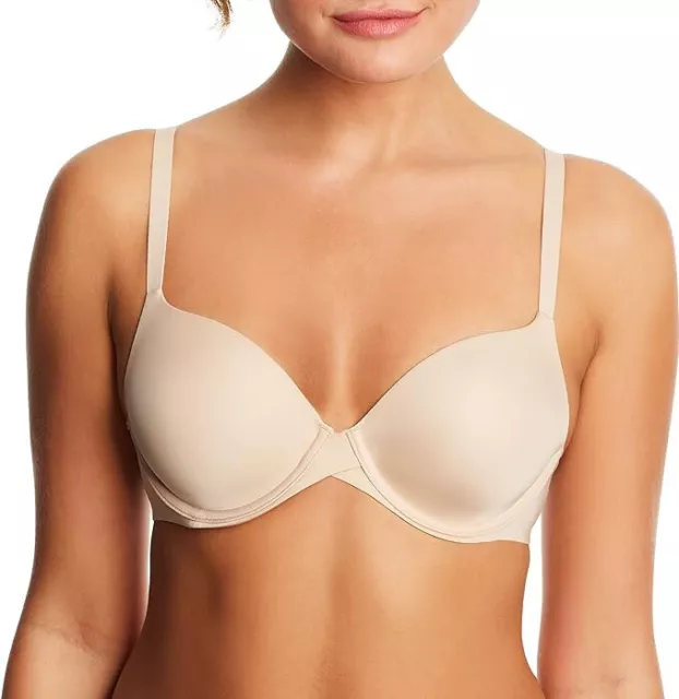 MAIDENFORM ONE FAB Fit Sn1321 Lined Underwire Demi T-Shirt Bra 36D $7.99 -  PicClick