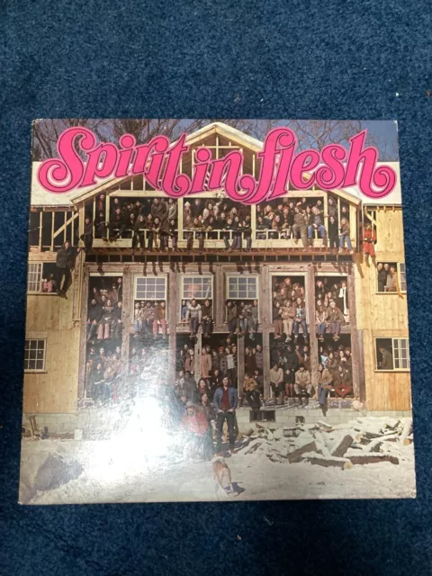 Spirit In Flesh - Self Titled VINYL LP  Metromedia VG+/VG+