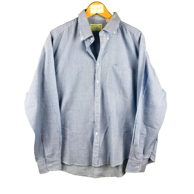 Lot De 2 Chemises Thomas Pink Homme Vichy Rouge/Blanc/Bleu - Taille XL 17'½ - Occasion TB