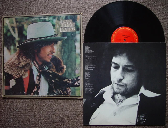 Bob Dylan Vinyl Record Album Desire 1975 Columbia Very Good/Excellent Condition
