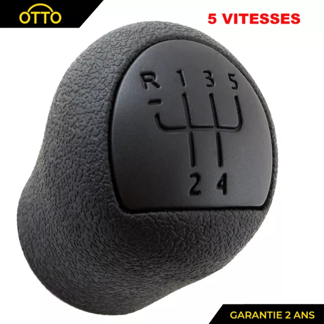 5 Vitesses Manual Pommeau de Levier de Vitesse Levier Vitesse pour Re-nault Clio  3 Clio
