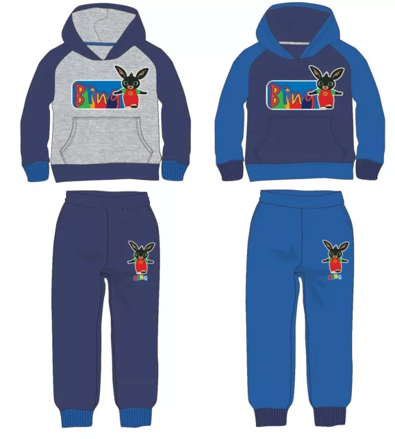 Tuta bimbo Bing abbigliamento da bambino invernale completo 3 4 5 6 7 8 anni blu