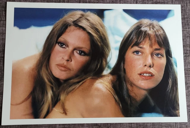 BRIGITTE BARDOT JANE BIRKIN Sexy Film Star Foto Format Ca 30 X 20 brigitte-bardot-jane-birkin-sexy-film-star-foto-format-ca-30-x-20