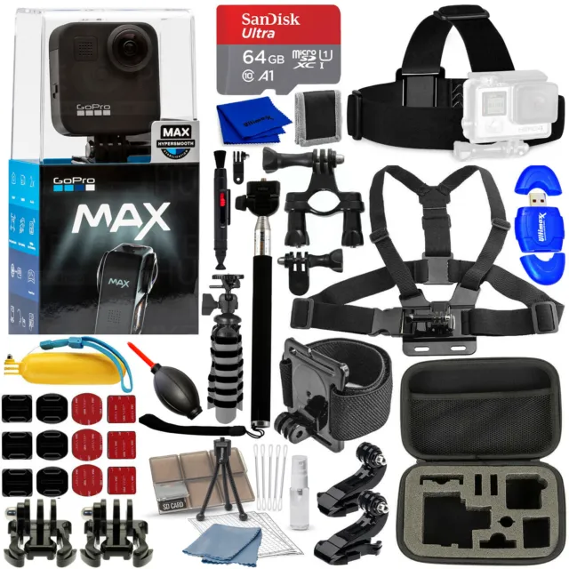 GoPro MAX 360 Action Camera Bundle