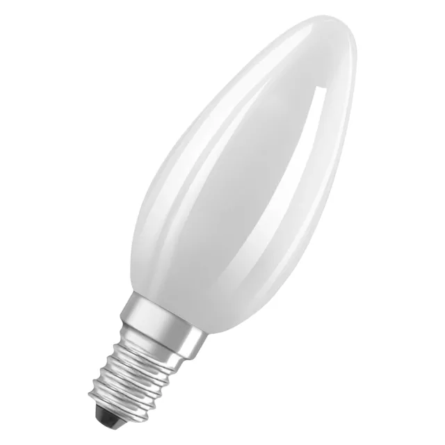 OSRAM LAMPE À filament star, E14-base, verre dépoli ,Blanc chaud (2700K),  806 Lu EUR 9,99 - PicClick FR