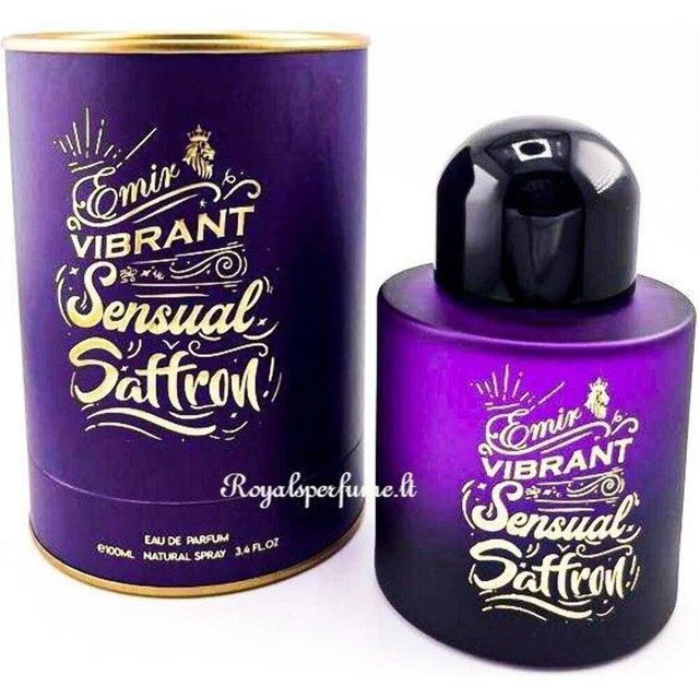 Emir Vibrant Sensual Saffron Arabic Perfume Oriental Fragrance Unisex 100ml