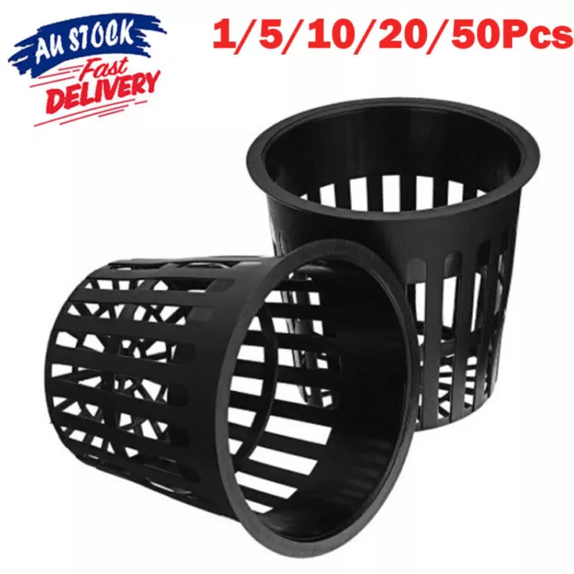 Heavy Duty Hydroponic Mesh Pot Net  Cup Basket Plant Soilless Cultivation Basket