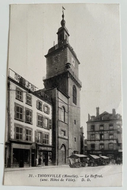 CPA 57 THIONVILLE Phototypie Le Beffroi - Ancien Hôtel de ville DIEDENHOFEN