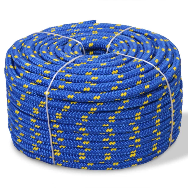 Bootsseil Polypropylen 10 mm 250 m Blau I2B6