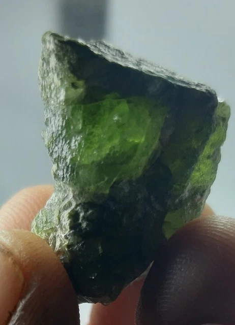 22.50grams deep green peridot terminated gem quality specimen@ supat kohistan.