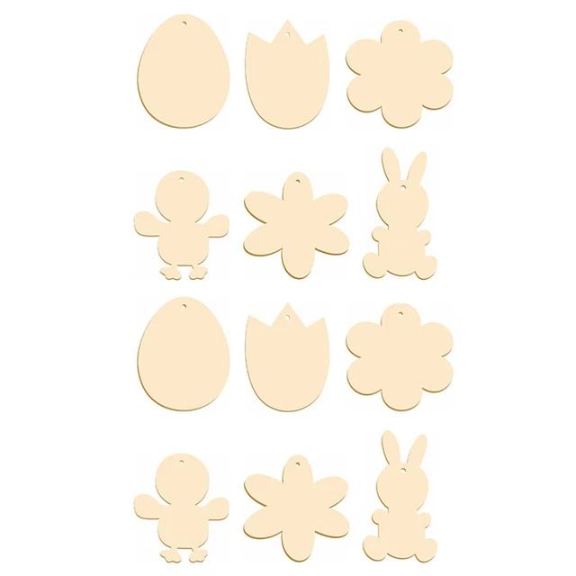 60 juegos simulados de huevos de Pascua decoración festival elementos de Pascua adorno fiesta adorno