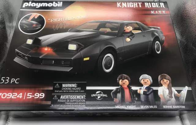 Playmobil 70924 Knight Rider K.I.T.T. mit Licht und Sound NEU & OVP 5-99 Jahre