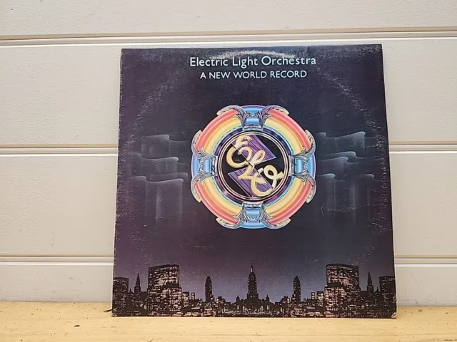 Electric Light Orchestra ELO A New World Record Vinyl 12” Au Press Jet 1976