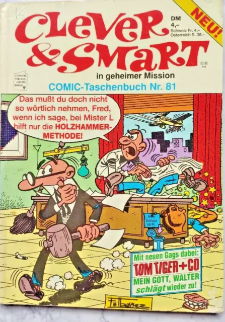 Clever & Smart Comic Taschenbuch nr 81 im gutem zustand