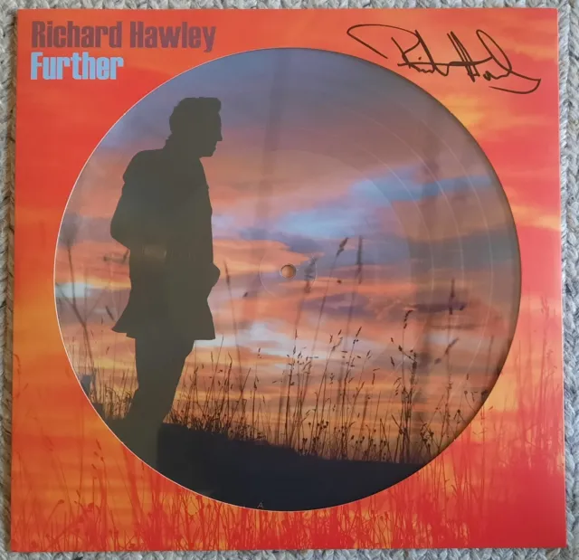 Richard Hawley "Further" Picture Disc Signed Elbow The Long Pigs Pulp