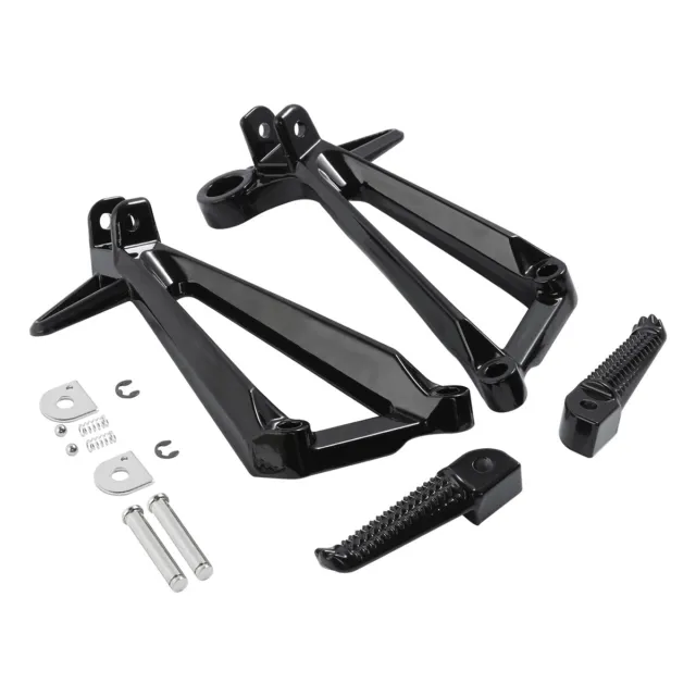 Rear Passenger Foot Pegs Rest Bracket Fit For YAMAHA YZF R3 2015-2023 MT03 20-23