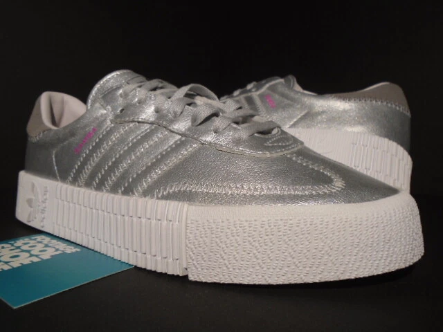 WOMEN ADIDAS SAMBAROSE W Samba Superstar Silver White Orchid Tint