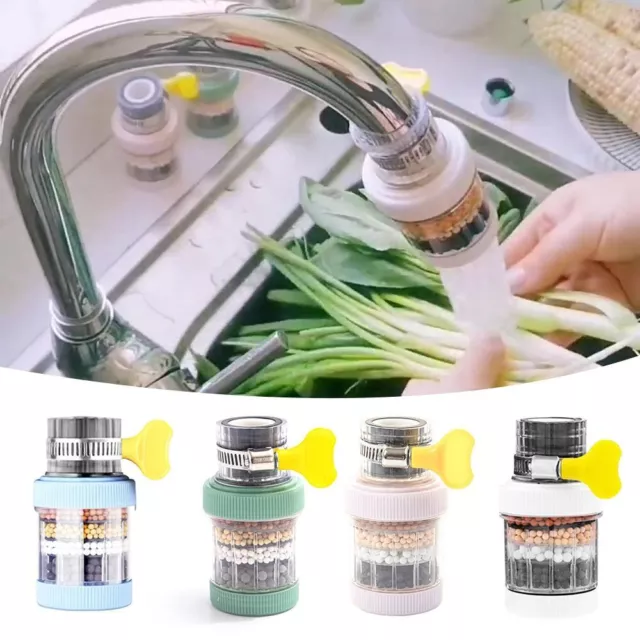 Anti-Splash Faucet Filter Kitchen Tap Filter Nozzle 6-layer Filtration