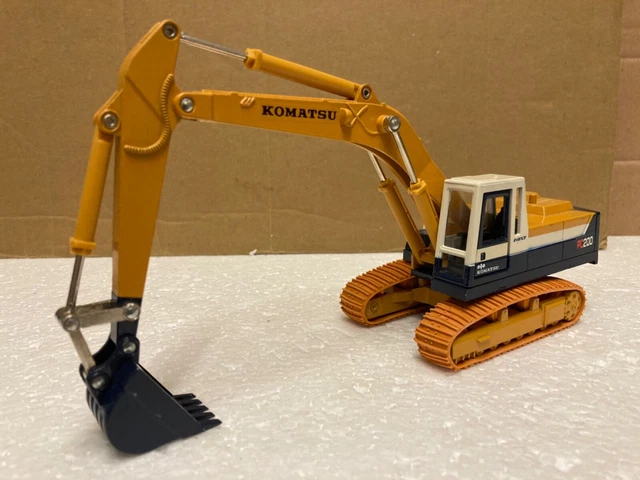 KOMATSU PC200 ミニカー DANDY JUNK Tomica DANDY Kokusansha series DK-001 Komatsu power