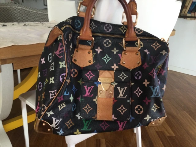 Borsa Louis Vuitton Beverly MM x Murakami in tela monogram